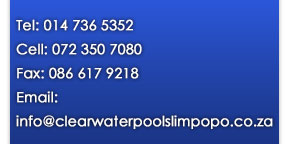 Clear Water Pools Limpopo